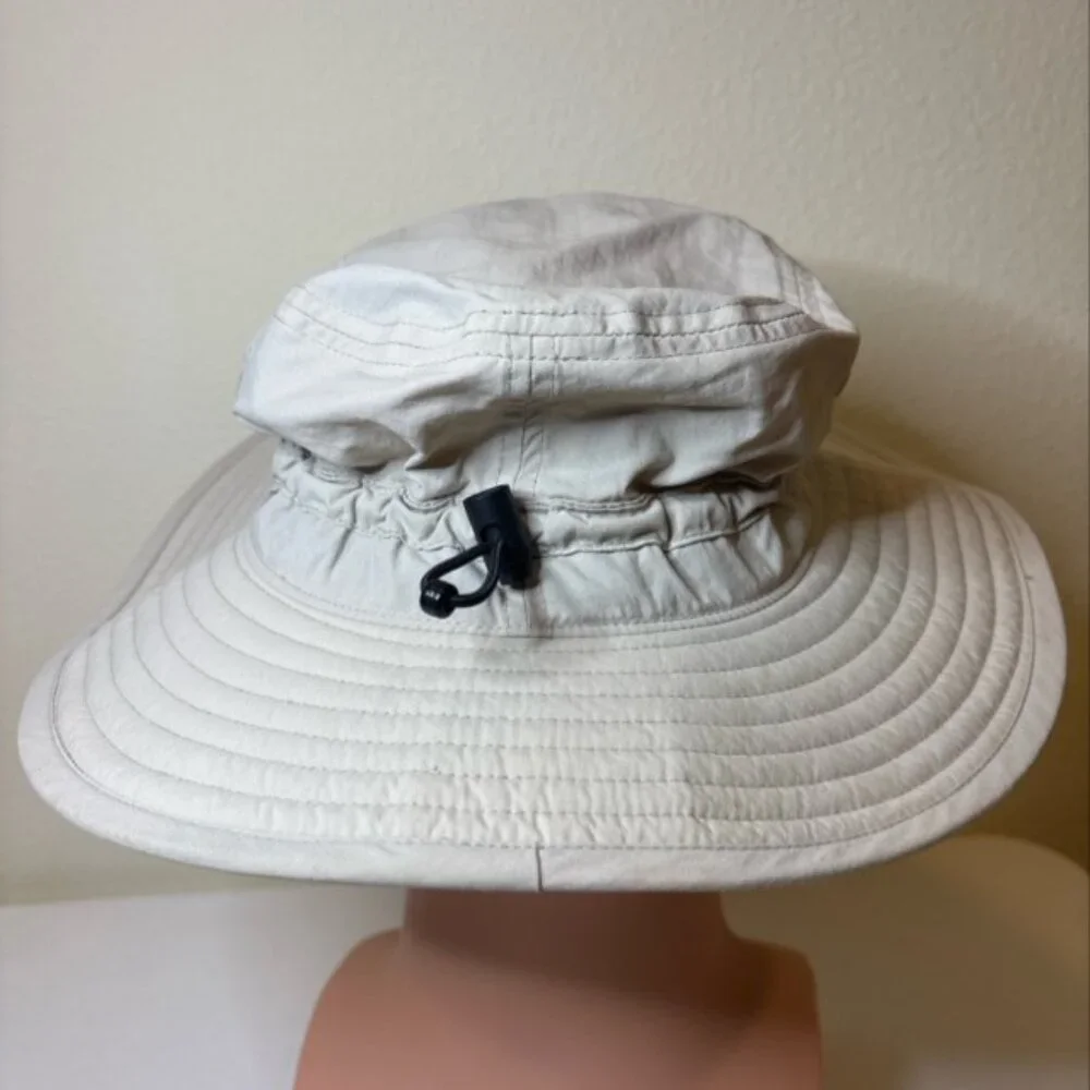 Share Columbia Sportswear Co Wide Brim Sun Bucket Hat with Chin Strap Unisex Siz - Picture 4 of 8